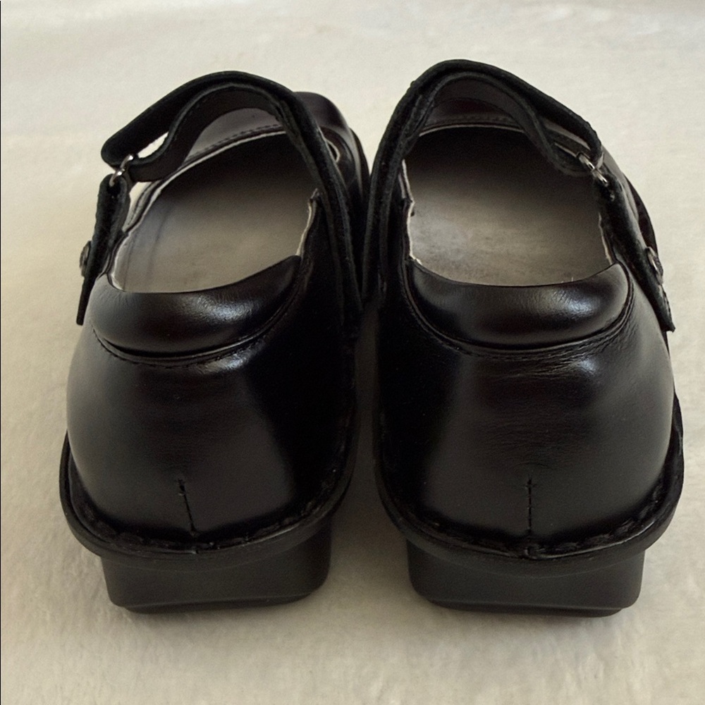 NWOT Alegria by PG Lite | Belle Leather Mary Jane Shoe BEL-640 Black (40/9.5-10) - Picture 7 of 15